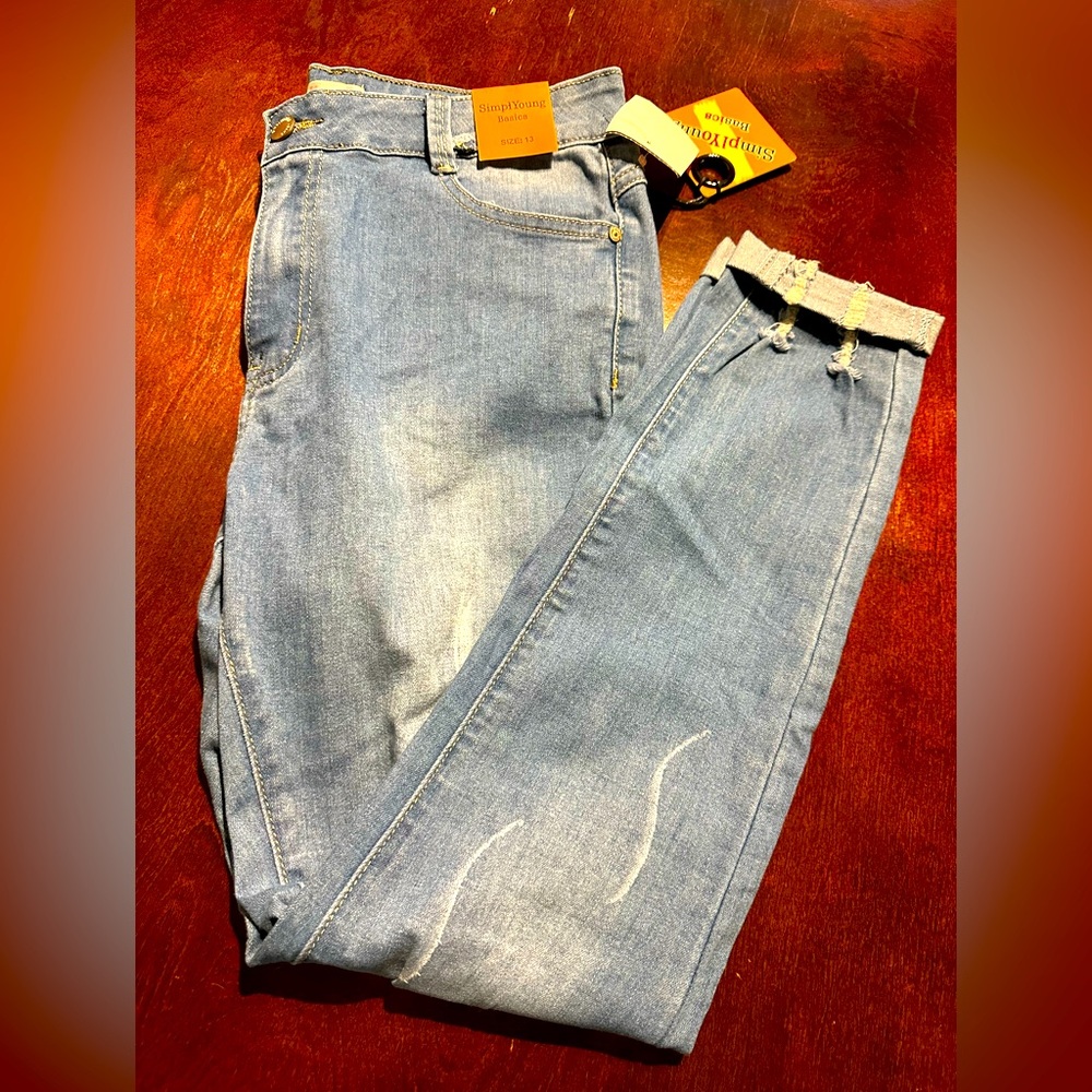 Simpl Young Jegging Jeans. Size 13